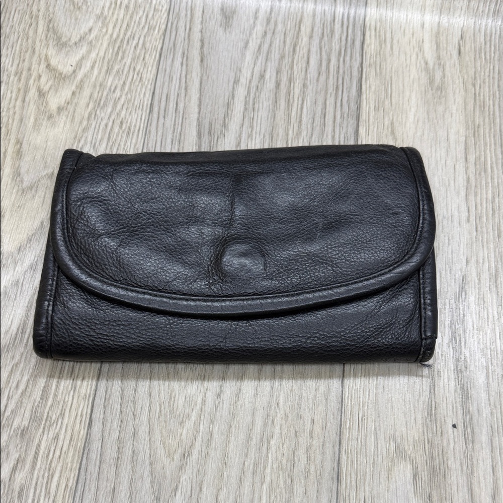 Black Leather Wallet